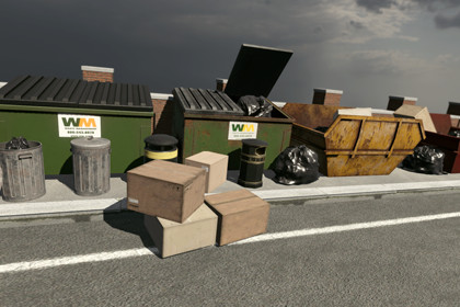 Garbage Dumpster, Skips & Bins