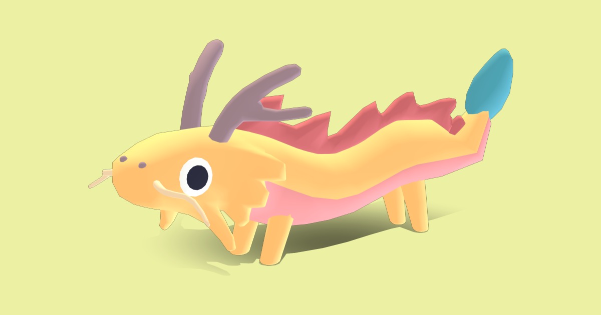 Chinese Dragon - Quirky Series | 3D Creatures | Unity Asset Store