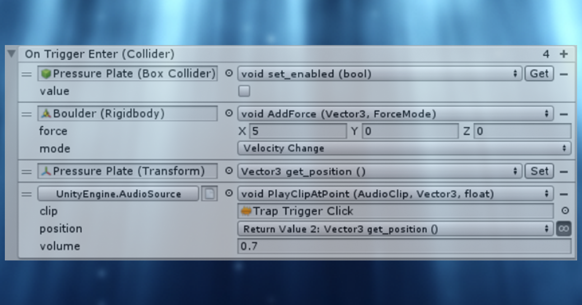 UltEvents | GUI Tools | Unity Asset Store