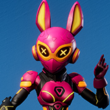 Cyber Bunny Android Sci-Fi Girl 4 – Stylized Character
