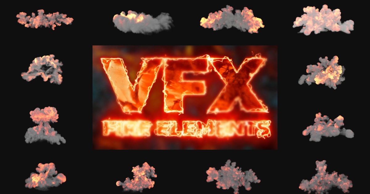 Unity Fire Texture VFX Fire Elements 07(04.06.23) | 2D Textures & Materials | Unity Asset ...