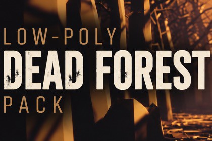 Low Poly Dead Forest Pack