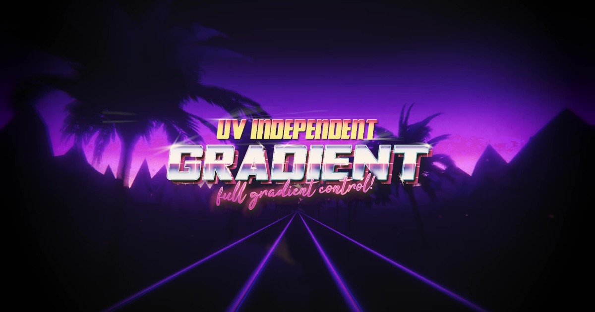 UV Independent Gradient | VFX Shaders | Unity Asset Store