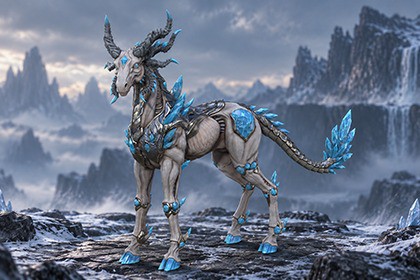 Crystal horse