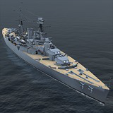 Low Poly Military Warship Collection 1