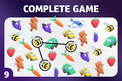Match Toys 3D | Complete Game (Full Editor + Admob + IAP)