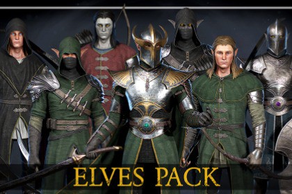 Elves Characters Pack