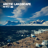 Arctic Landscape Retro