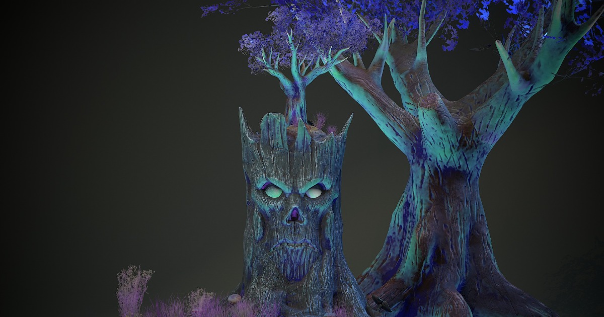 talking stump | 3D Fantasy | Unity Asset Store