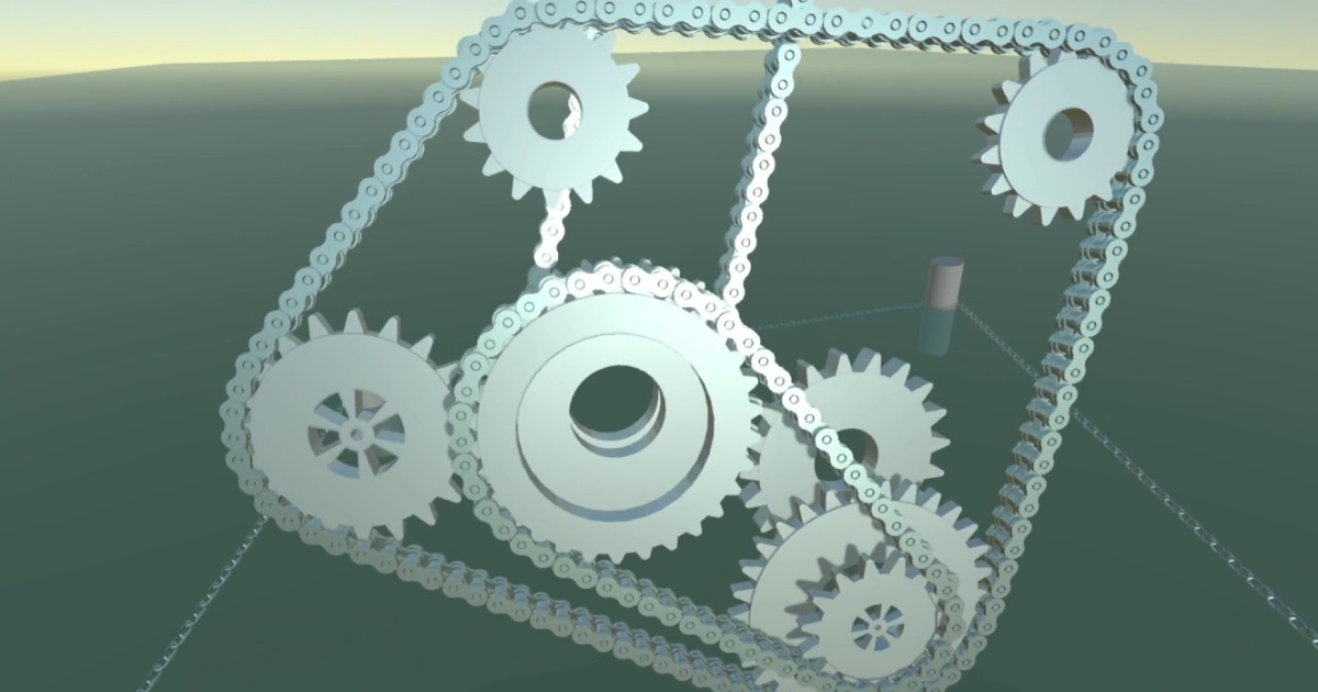 Chain Material Unity Chain and Gear Generator | Game Toolkits | Unity Asset Store