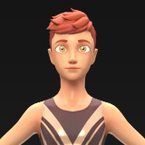 A sporty boy (tall and slender figure)