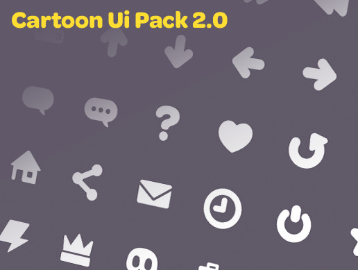 Cartoon Ui Pack 2 | 2D Icons | Unity Asset Store