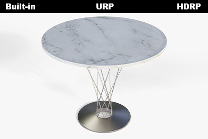 Modern Lounge Coffee Table Marble and Steel 3d Model