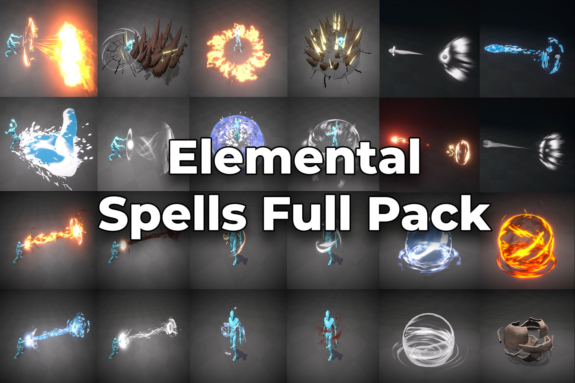 Elemental Rpg Elemental Spells Full Pack VFX | 呪文 | Unity Asset Store