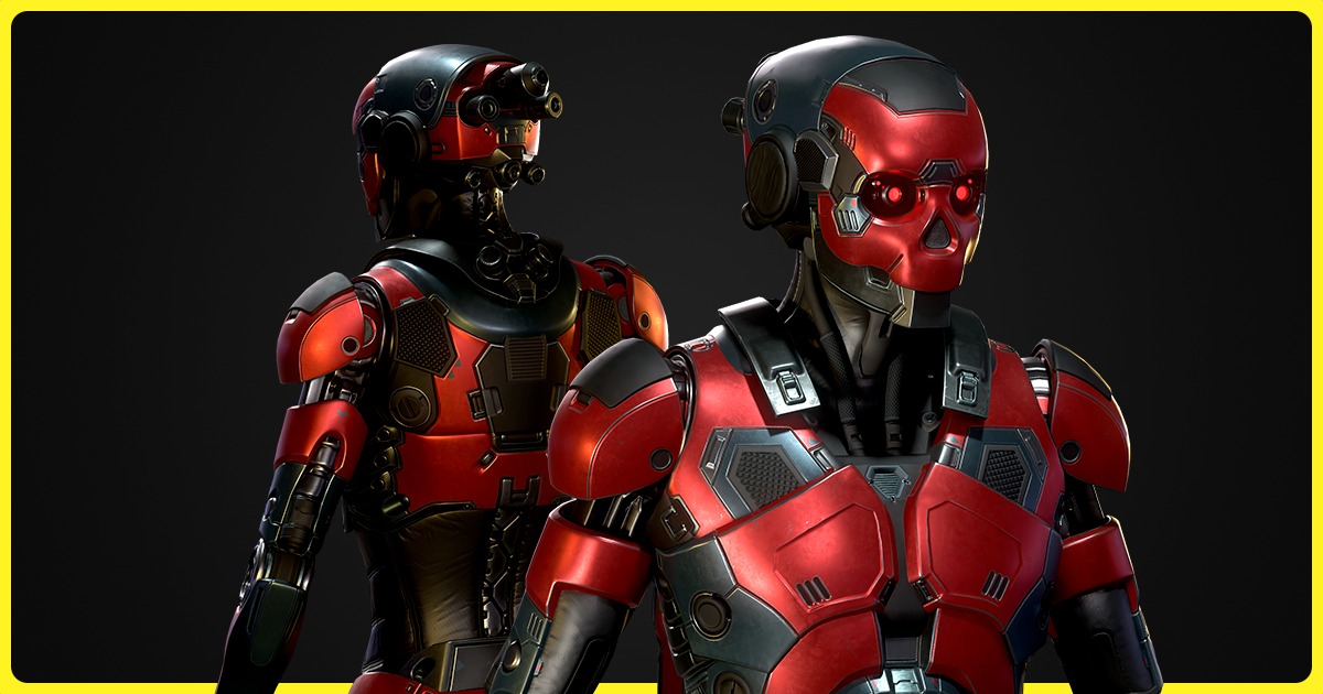 Sci-fi Robot Character 01 | Characters | Unity Asset Store