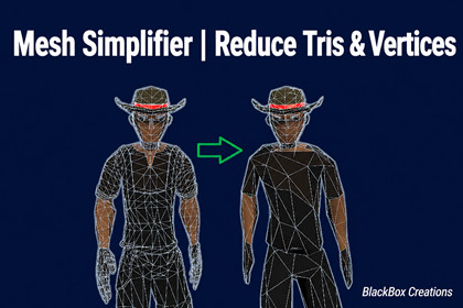 Mesh Simplifier | Reduce Tris & Vertices
