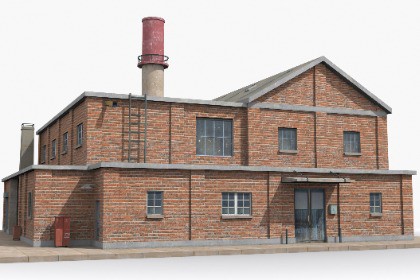 Industrial Factory Building – Variant 29