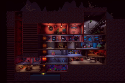 Low Poly Post-Apocalyptic Bunker Environment Pack