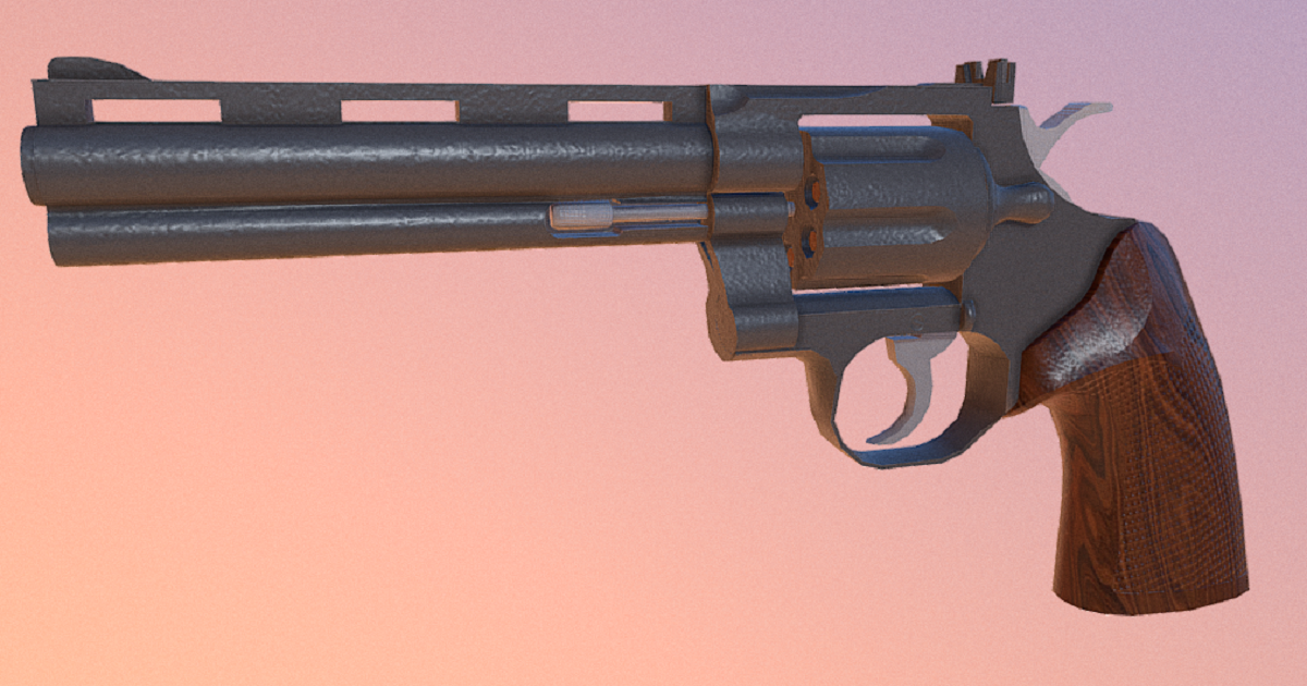 colt python HD | 3D Weapons | Unity Asset Store