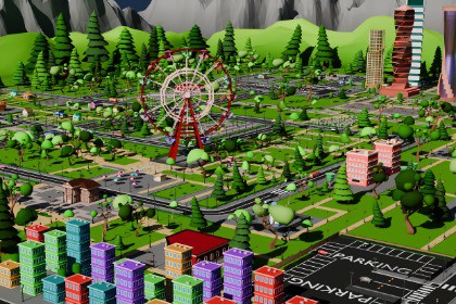 Low Poly City Pack - Mini World Studio