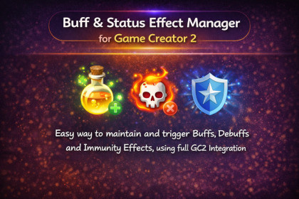 Buff & Status Effect Manager for Game Creator 2