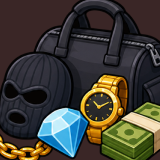 Urban Crime Heist Luxury Security Garage Economy Icons Pack