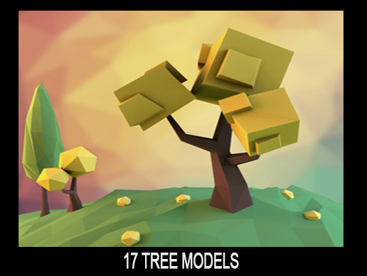 Cartoon Tree Pack | 3D | Unity Asset Store