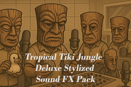 Tropical Tiki Jungle Deluxe Stylized Sound FX Pack