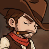 Cowboy_Crooked Gun_ Spine animation 2D Character