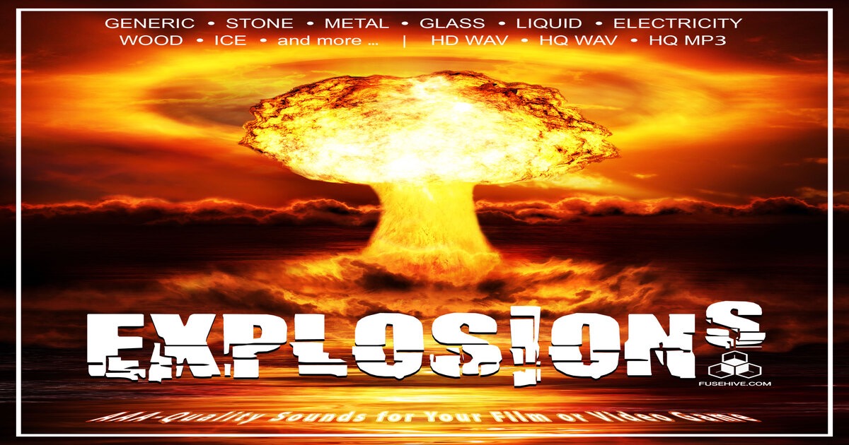 CINEMATIC EXPLOSIONS SOUND EFFECTS LIBRARY オーディオ 効果音 Unity Asset Store