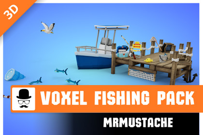 Voxel Fishing Pack