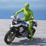Simple Bike Rider Animation