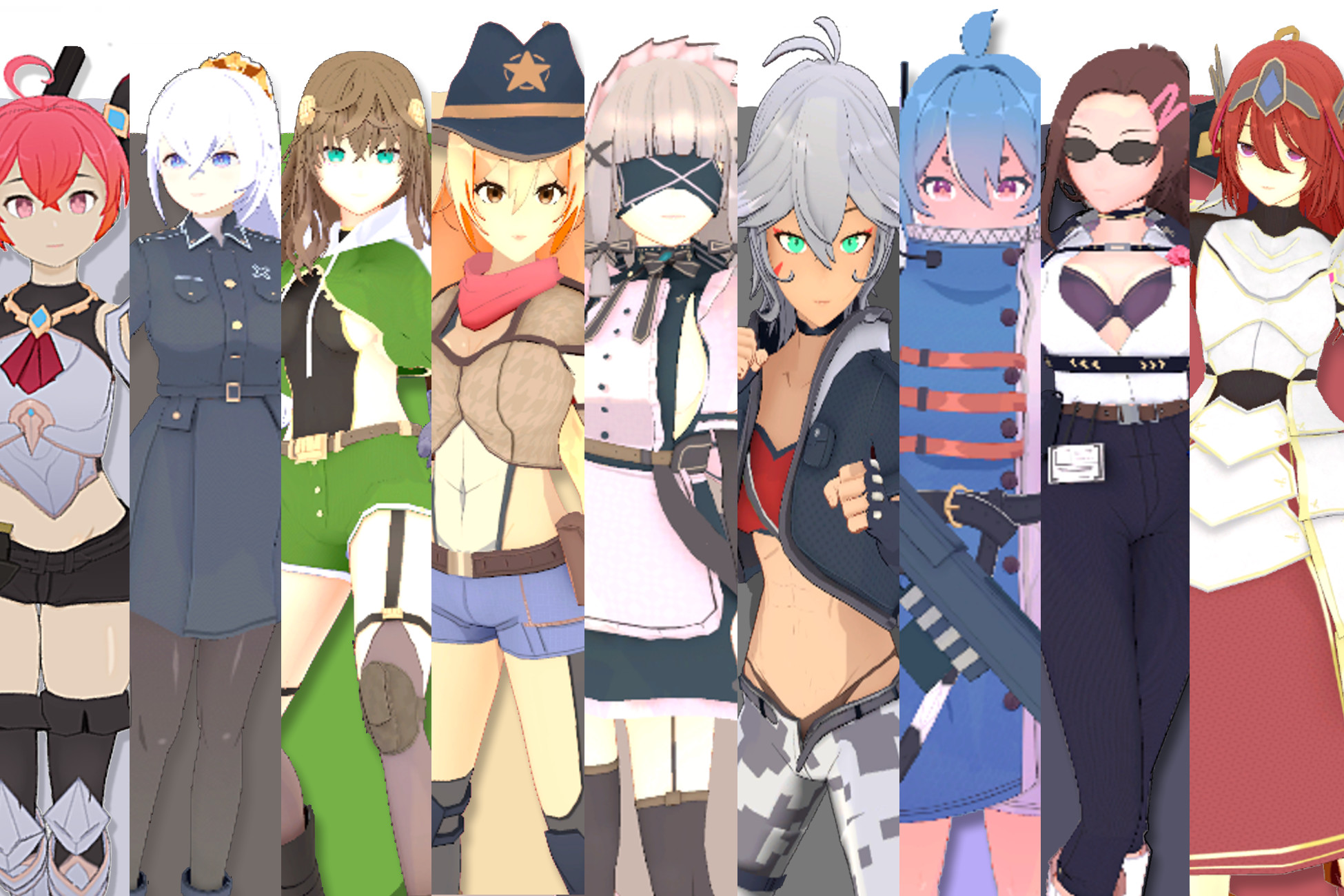 Anime Combat Character Pack