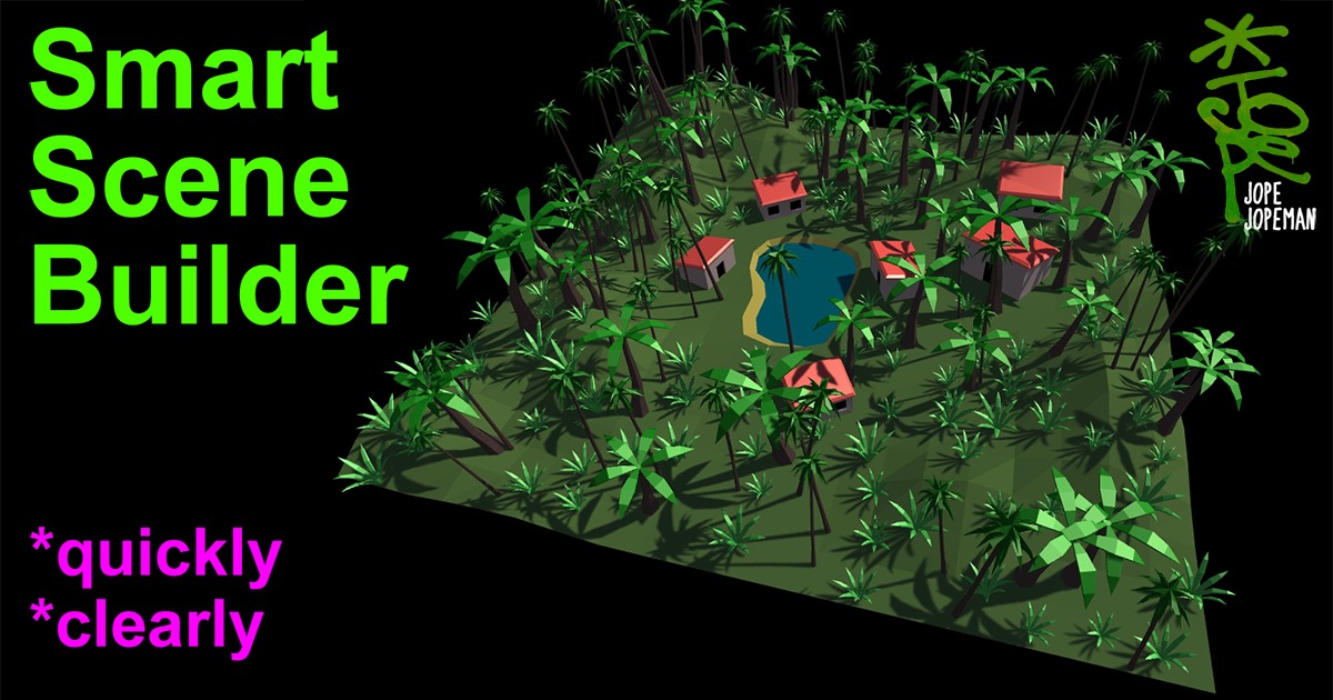 Smart Scene Builder (3D) | Level Design | Unity Asset Store