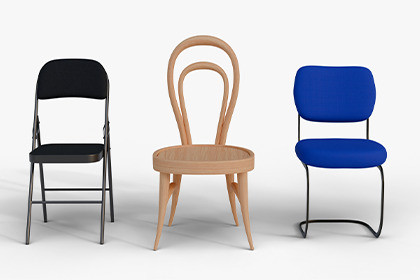 Modern, Classic & Folding Chair Pack 1