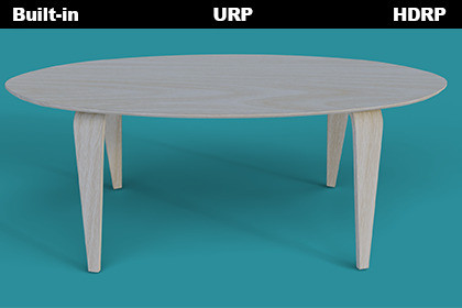 Simple Modular Wooden Center Table 3D Model