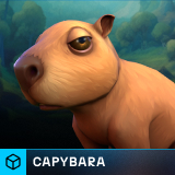 Stylized Capybara