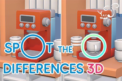 Spot The Differences 3D Template