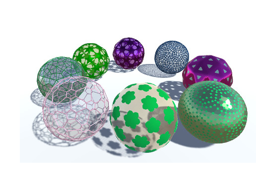 Ball Material Unity Tracery Balls | 3D | Unity Asset Store