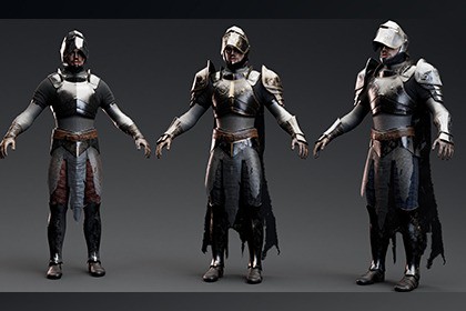 Medium Armored Warrior Knight V1