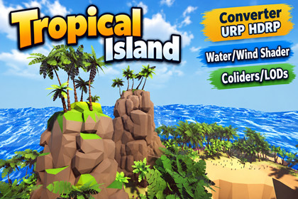 Tropical Island & Underwater Environment - Mini World Studio