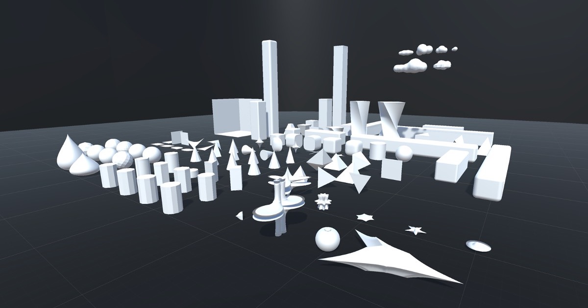 Ultimate Procedural Primitives | 3D Characters | Unity Asset Store