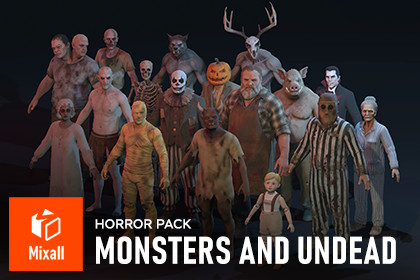 Monsters and Undead - Horror Pack