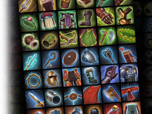 +120 Equipment Icon Pack | 2D Icons | Unity Asset Store