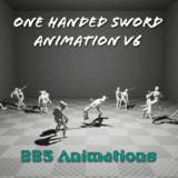 One Handed Sword Animation V6