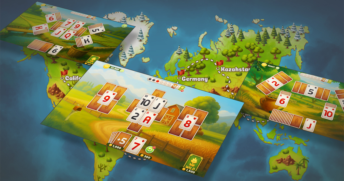 MK TriPeaks Solitaire Kit • Complete Card Game Template | Systems ...