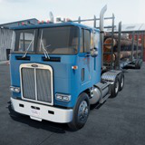 Cabover log truck