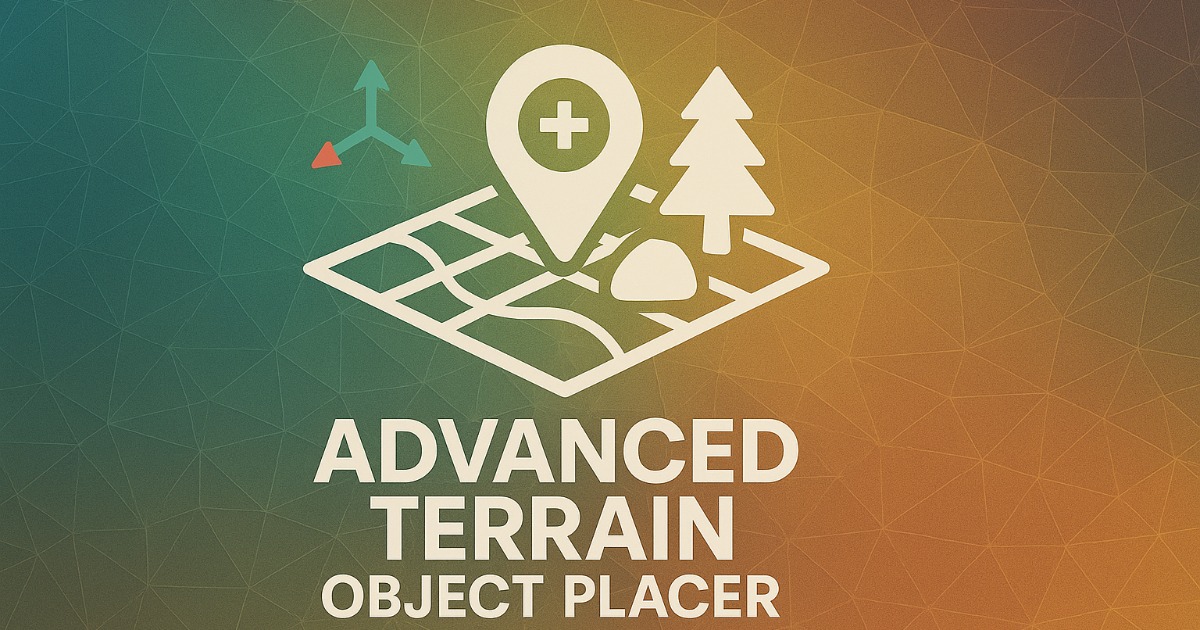 Advanced Terrain Object Placer - Professional Level Design Tool | Level ...