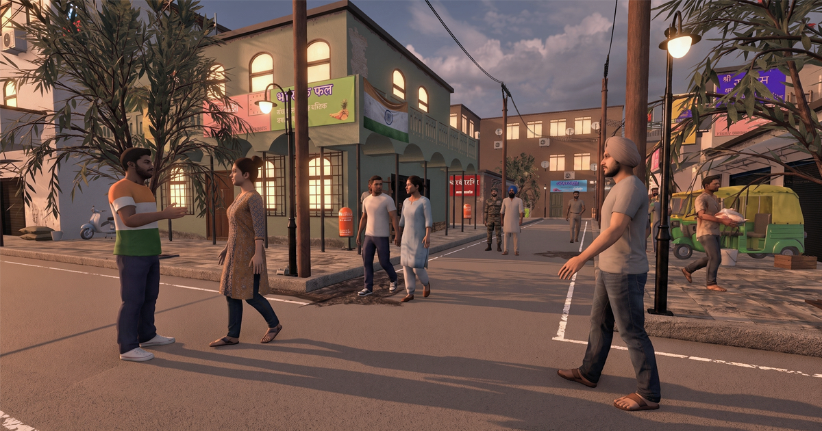 India City Kit - Modular Street Environment, People, Motorbikes