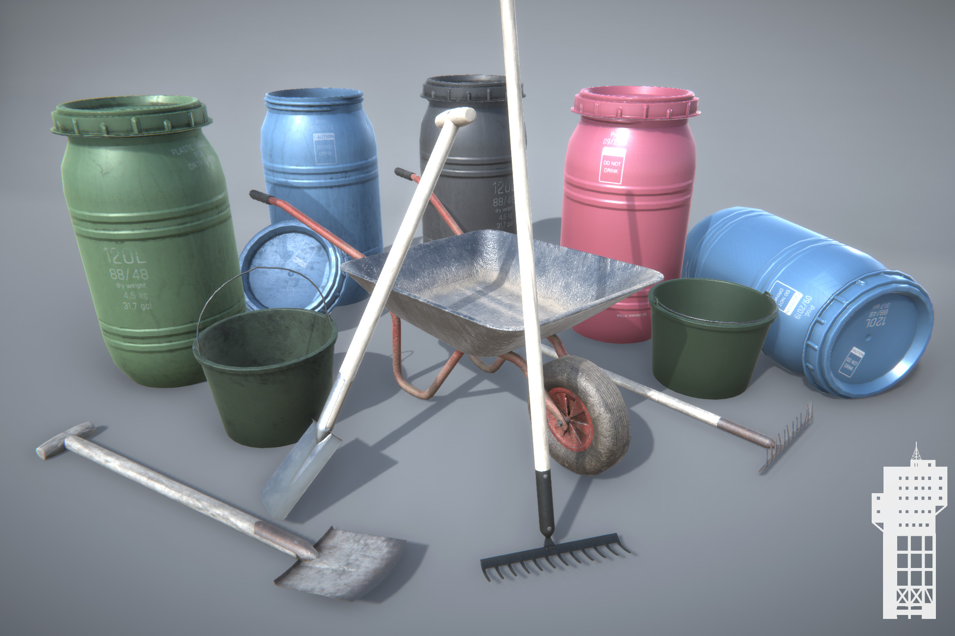 Garden Props | 3D Exterior | Unity Asset Store
